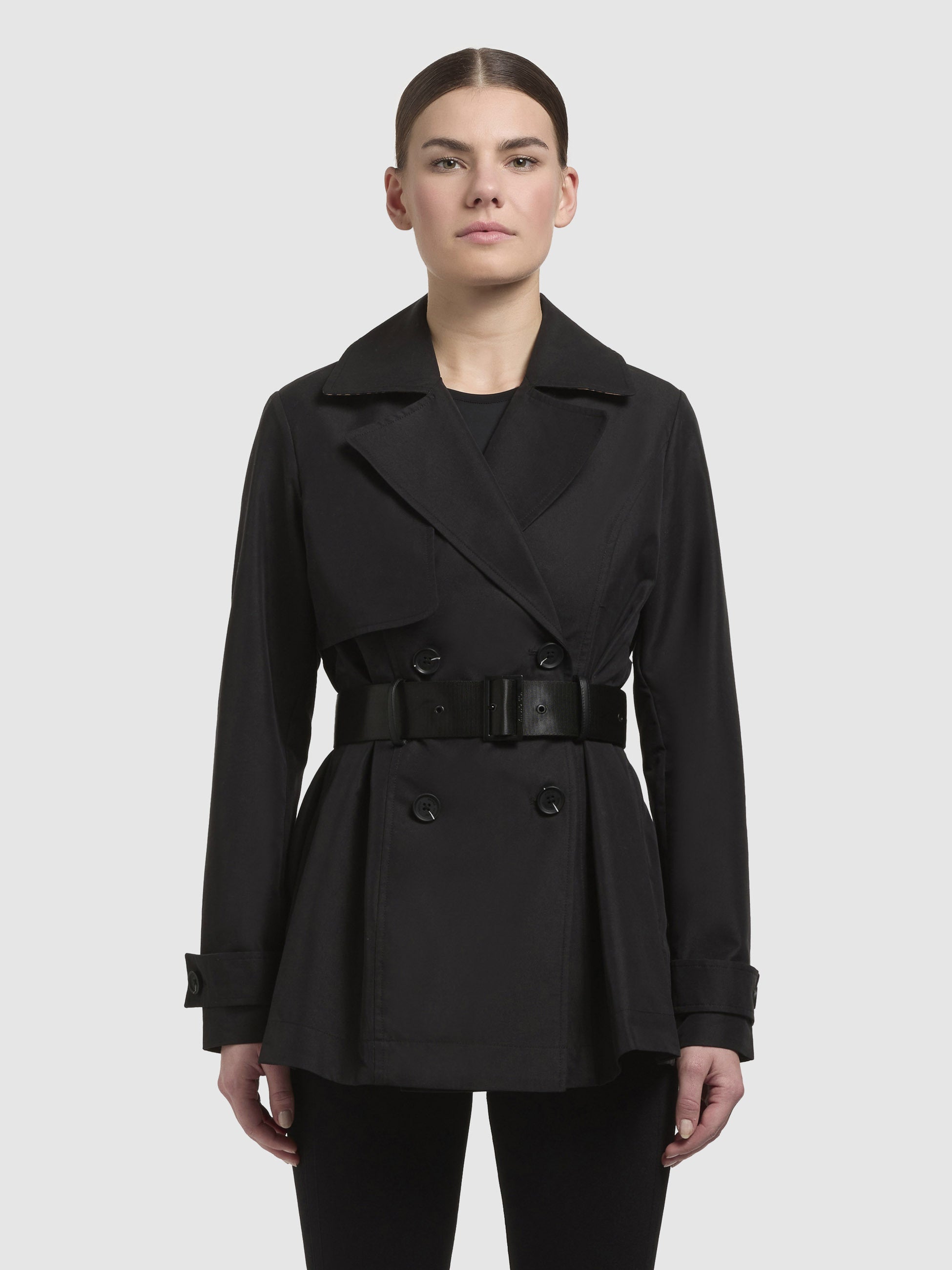 khujo-jacke-liane-schwarz-trench-sommerjacke-mit-g-rtel-2 image 4