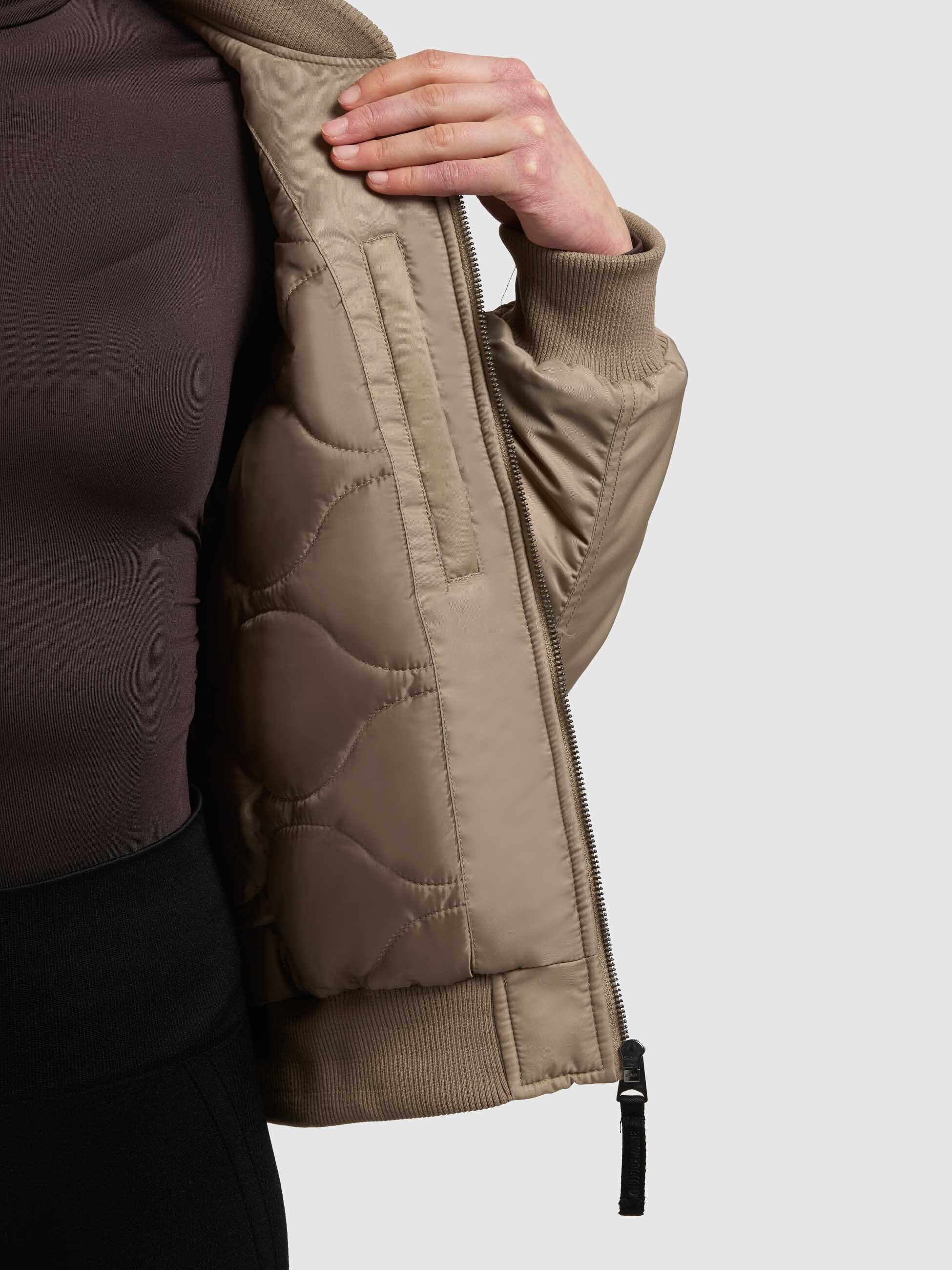khujo-jacke-kasia-bomber-beige-damen-bomberjacke-blouson-h-ftlang image 8
