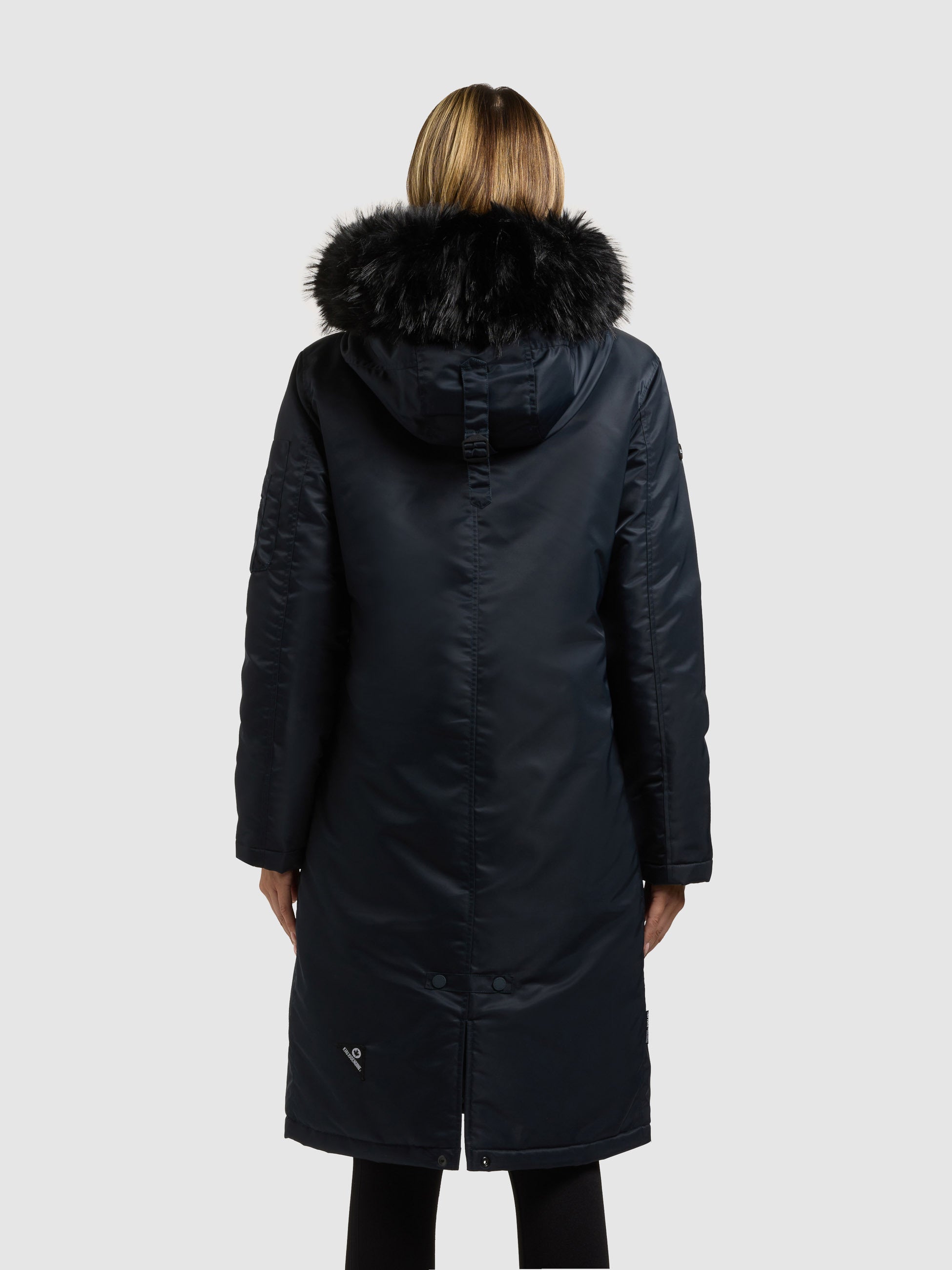 khujo-mantel-jilla-port-blue-damen-wintermantel-kunstfell image 3