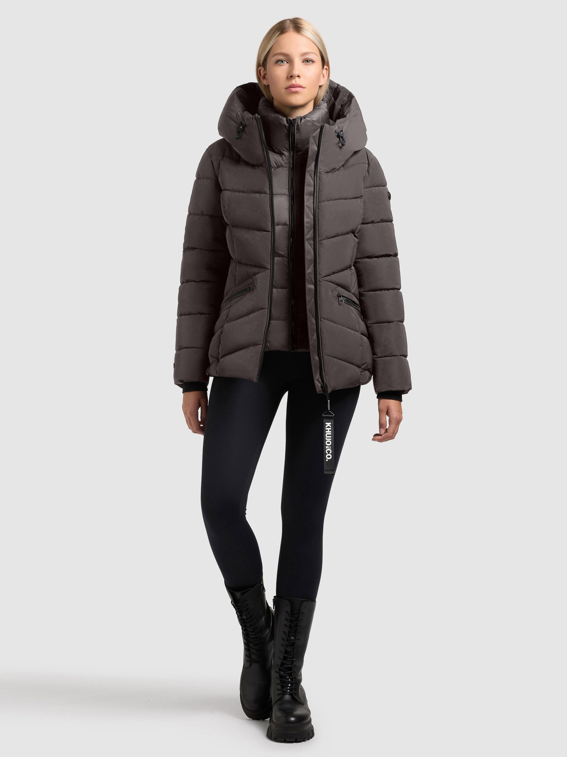 khujo-steppjacke-hersch-2in1-graphite-grey-damen-winterjacke-mit-herausnehmbarem image 1