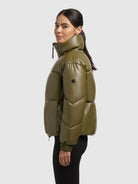 khujo-jacke-khalia-olive-damen-winterjacke-lederoptik image 5