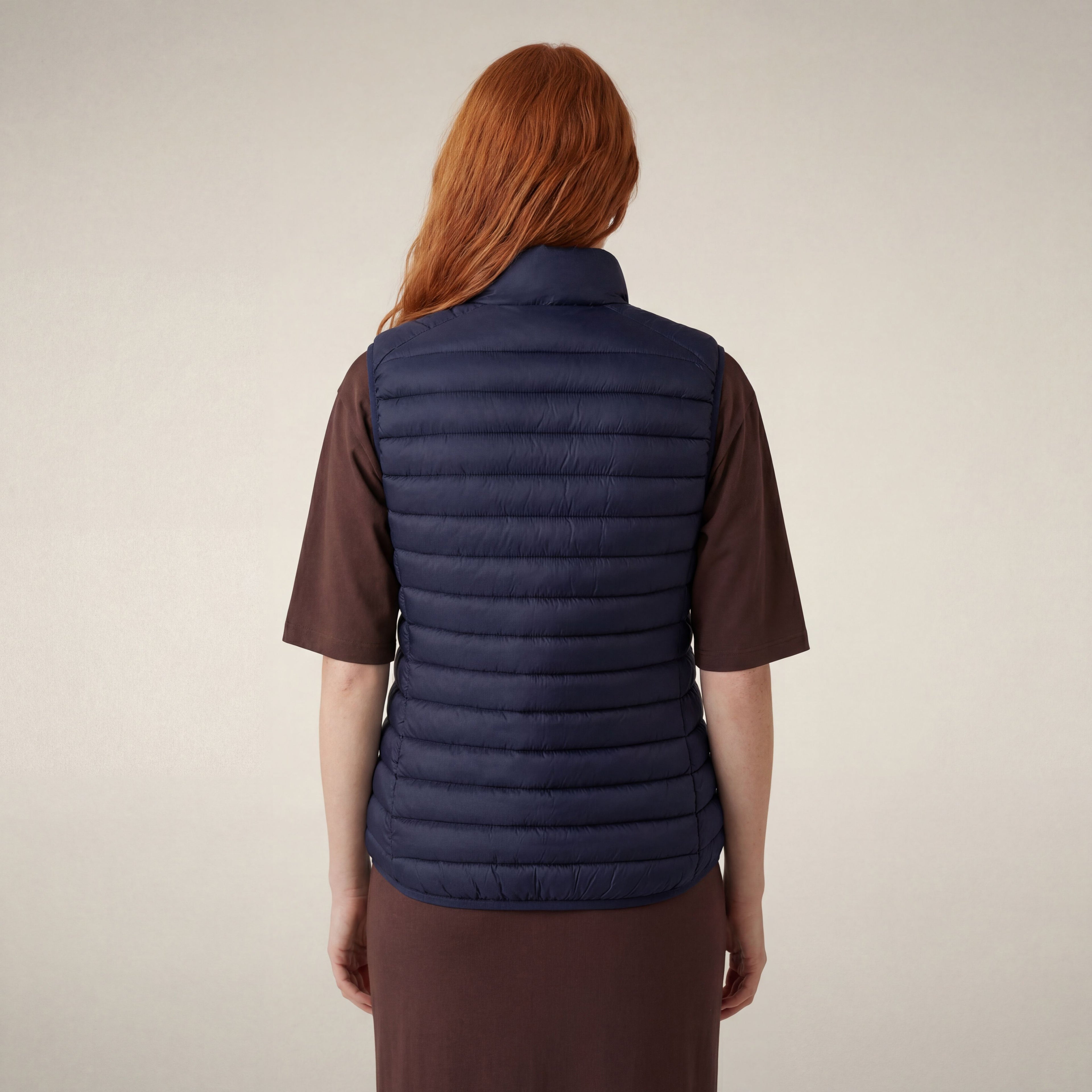 save-the-duck-charlotte-damen-steppweste-navy-slim-fit-mit-plumtech image 2