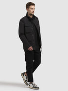 khujo-jacke-arlo-cargojacke-fieldjacket-schwarz image 6