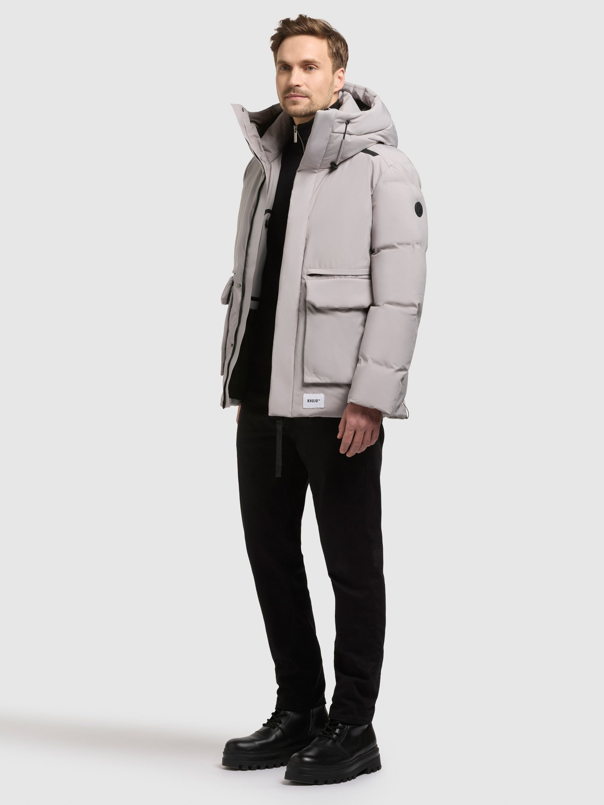 khujo-jacke-dave-blizzard-grey-winterjacke-mit-kapuze image 1
