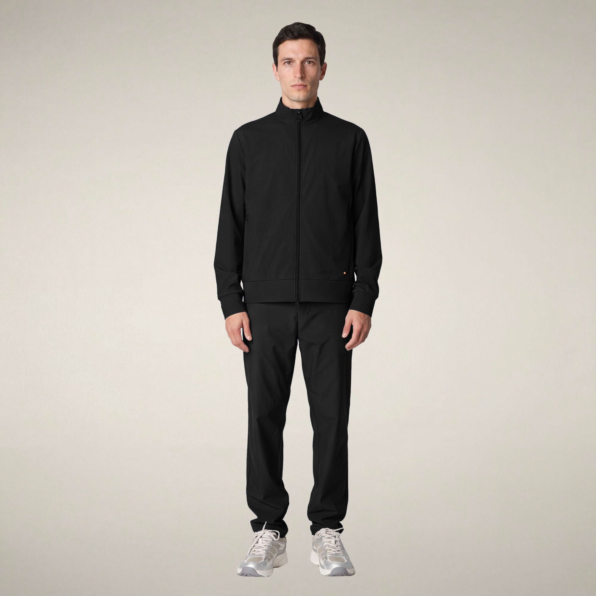save-the-duck-tulio-herren-zip-sweatjacke-schwarz-smartleisure image 1