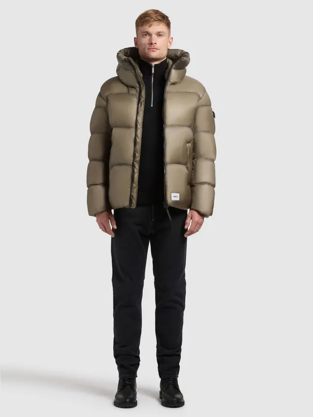 khujo-jacke-dane-light-olive-h-ftlange-winter-steppjacke image 1