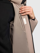 khujo-silas3-damen-steppjacke-greige-wattiert image 7