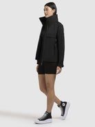 khujo-raibe-damen-sommerjacke-schwarz image 2