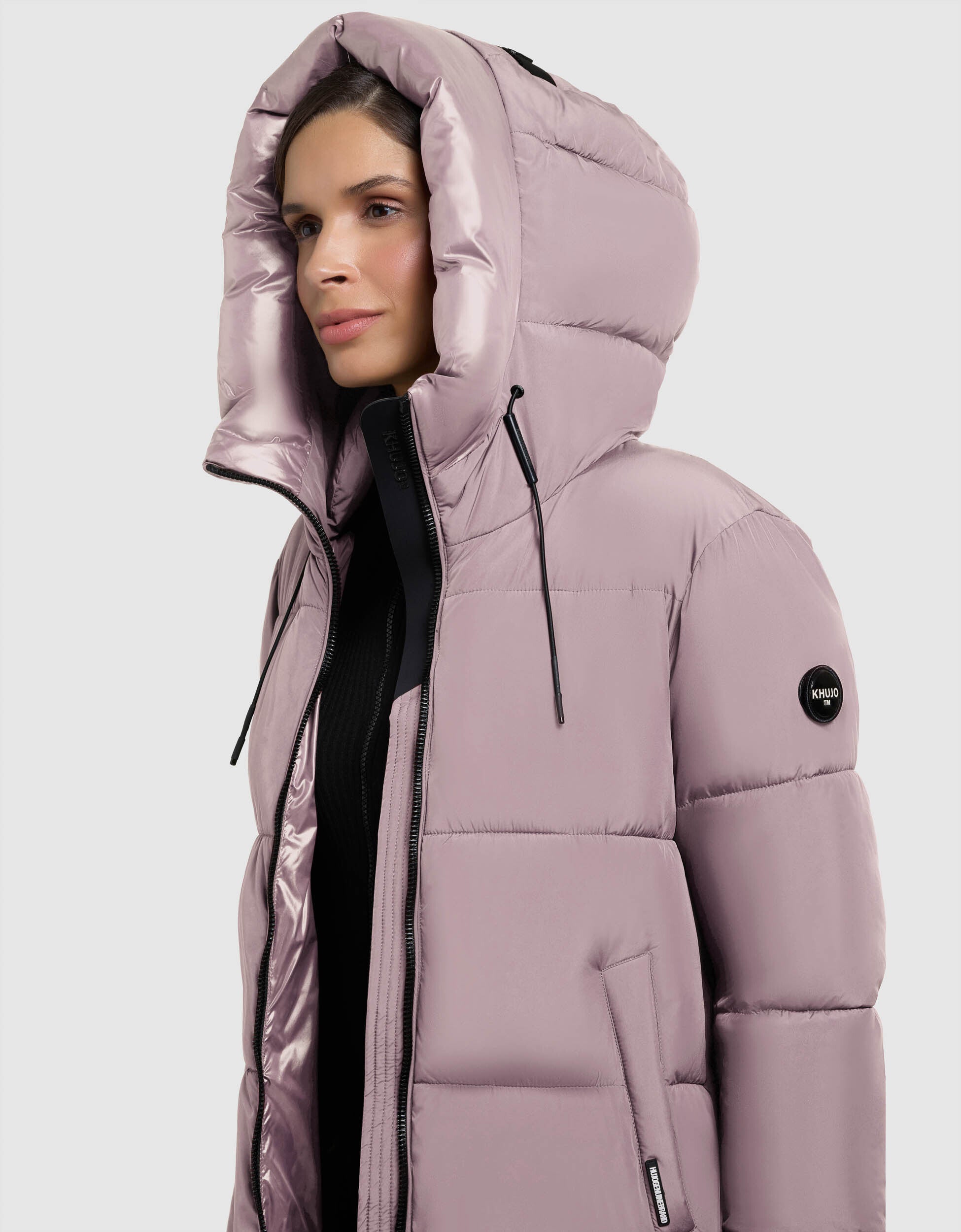 khujo-mantel-nalu-pale-mauve-knielanger-wattierter-steppmantel-damen image 7