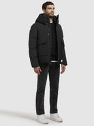 khujo-jacket-hinto2-black-damen-winterjacke-mit-kapuze image 2