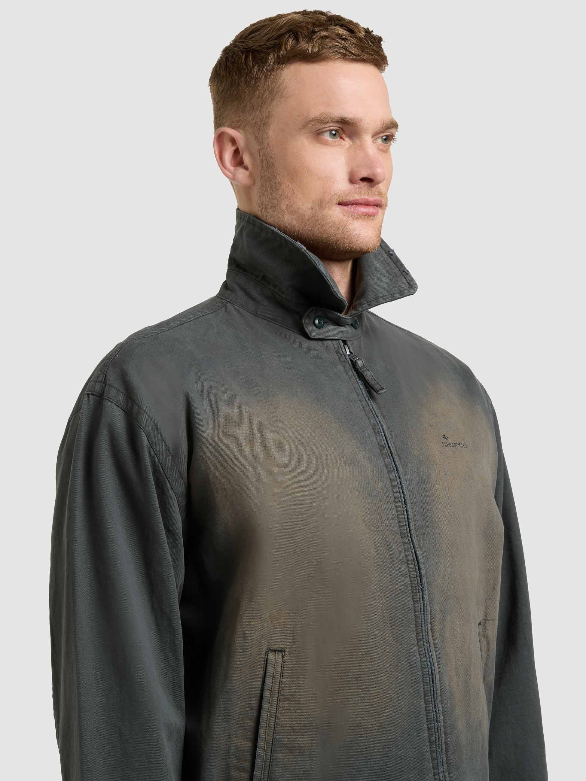 khujo-noam-blousonjacke-herren-used-look-dark-sea-green image 7