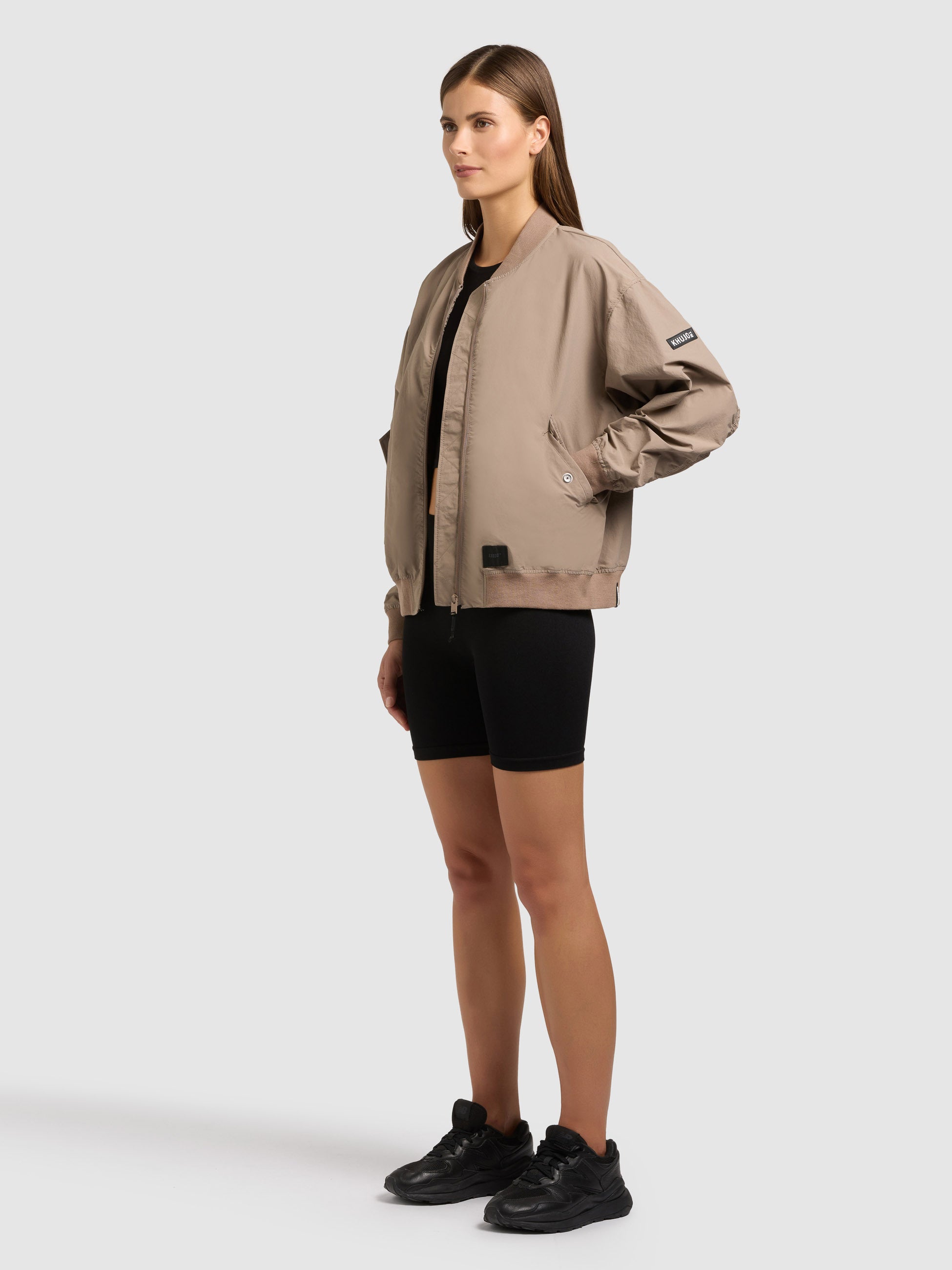 khujo-jacke-rylee-with-bag-latte-brown-leichter-damen-blouson-mit-tasche image 6