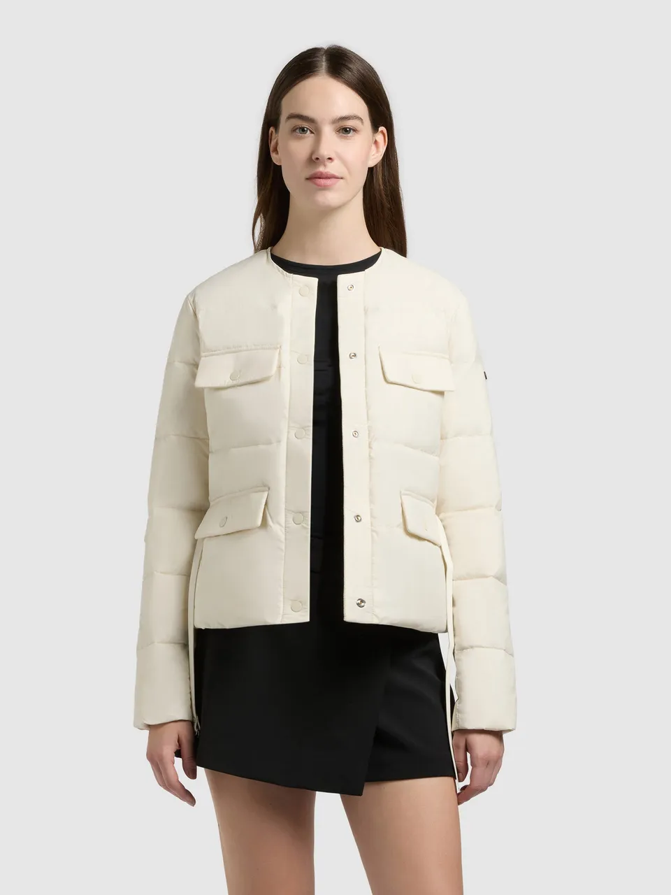 khujo-steppjacke-cinnia-off-white-damen-sommer-steppjacke-mit-g-rtel image 1