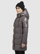 khujo-coat-jadet2-mauve-dark-kurzer-damen-steppmantel-mit-abnehmbarer-kapuze image 5