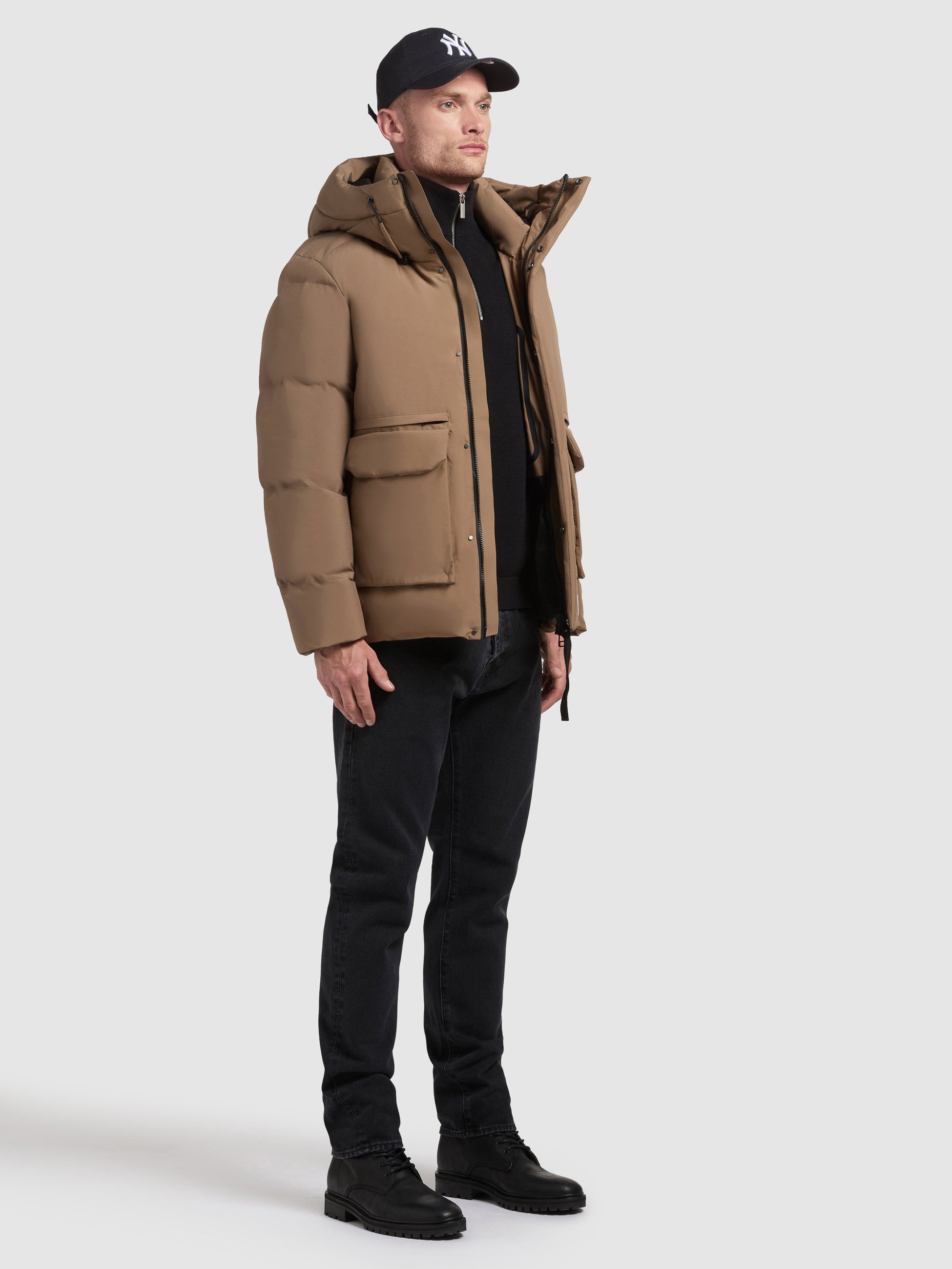 khujo-jacke-dave-herren-winterjacke-rust-brown image 6