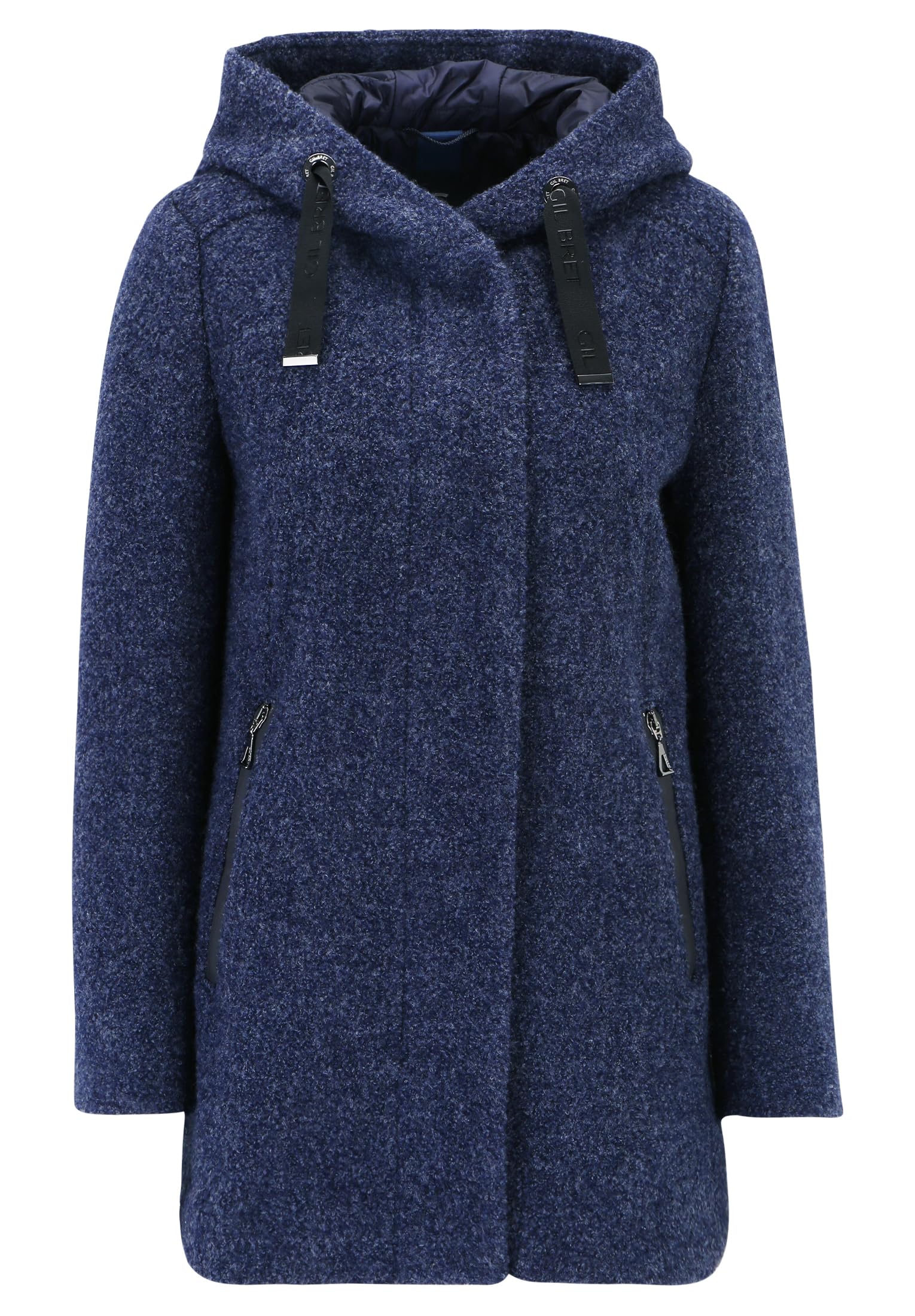 gil-bret-giulia-damen-wolljacke-mit-kapuze-moonlight-blue-melange-gr-44 image 1