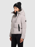khujo-jacket-enits-matt-blizzard-gray-ultraleichte-damen-steppjacke image 5