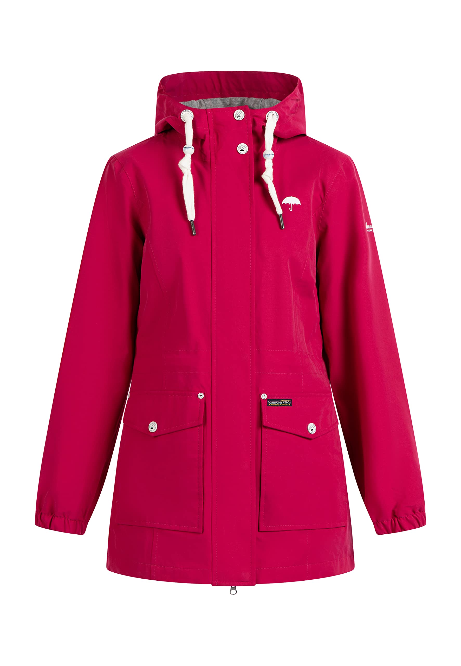 schmuddelwedda-damen-regenjacke-wetterfeste-kurzjacke image 1