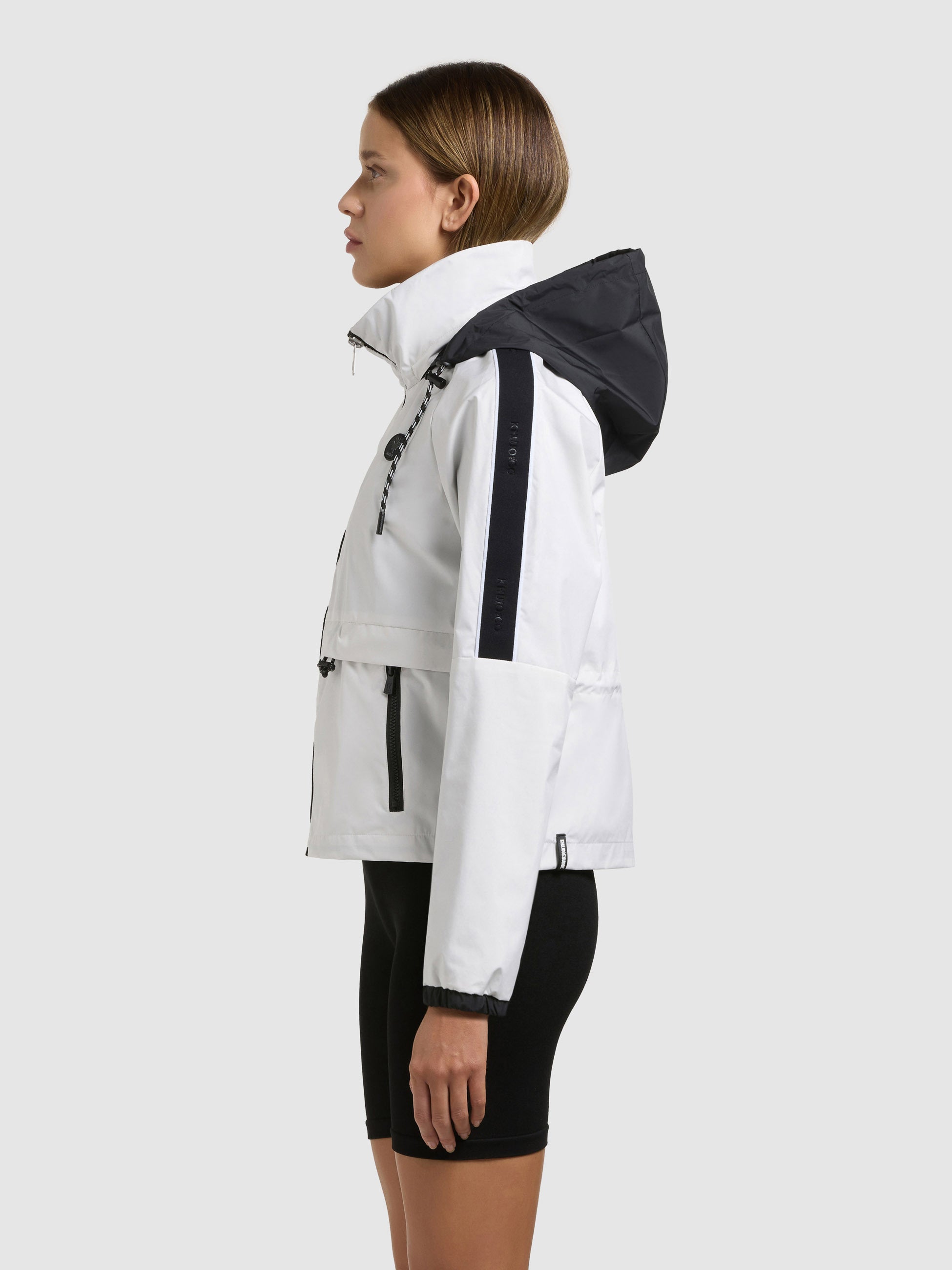 khujo-jacke-olia-off-white-windbreaker-regenjacke-damen image 5