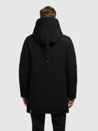 khujo-mantel-dachs-black-damen-parka-mantel image 3