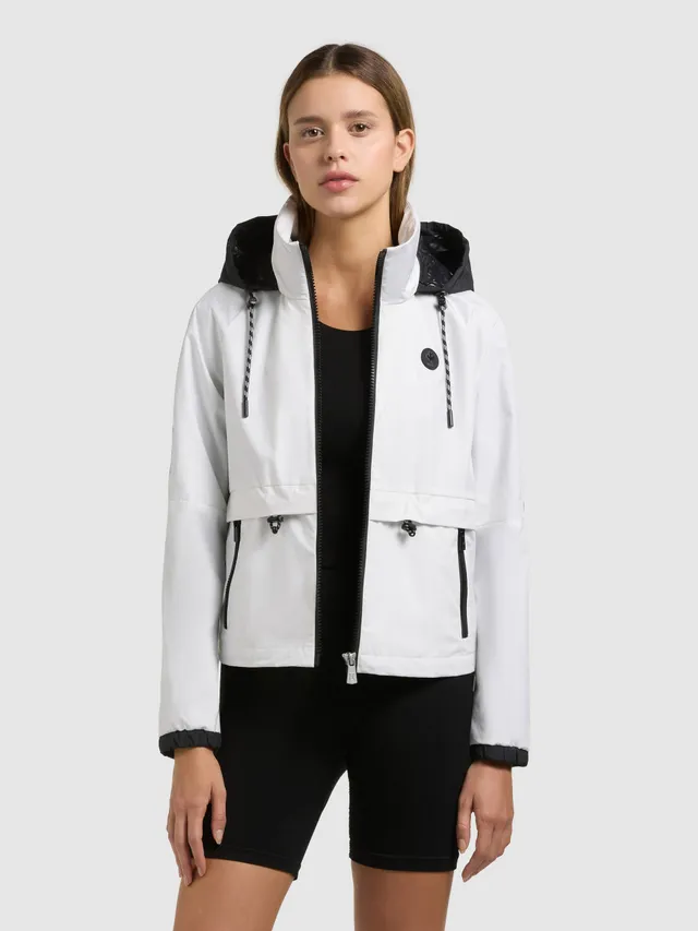 khujo-jacke-olia-off-white-windbreaker-regenjacke-damen image 1
