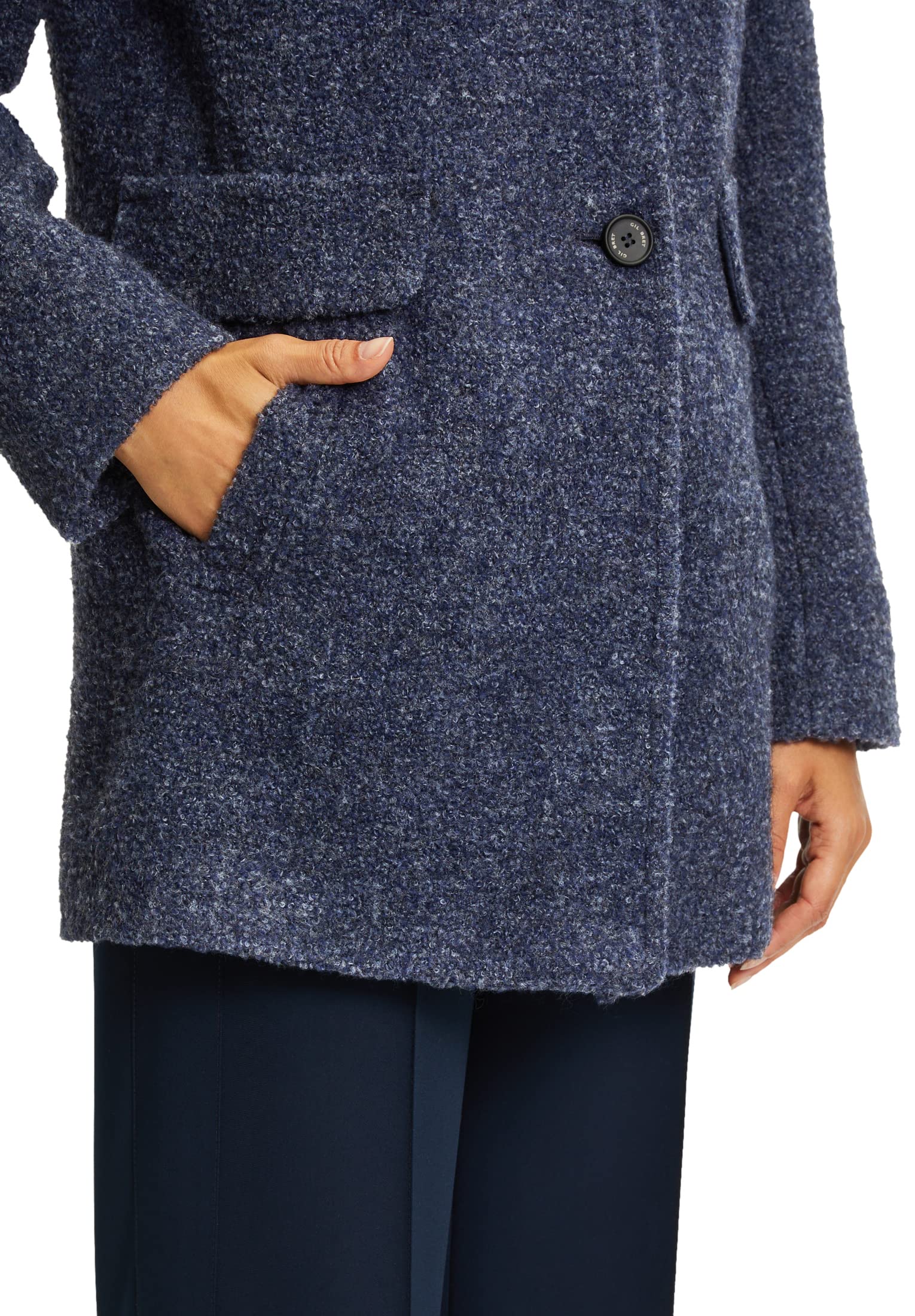 gil-bret-damen-wolljacke-9550-6107-wollboucl-mit-stehkragen image 7