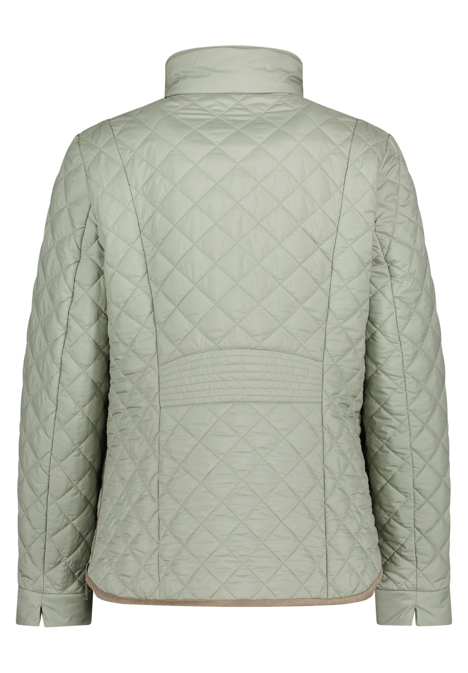 gil-bret-damen-steppjacke-9005-5227-karo-materialmix-mit-lederimitat-wattiert image 5