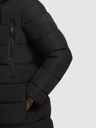 khujo-mantel-unker-dunkelgrau-gesteppter-parka-loose-fit image 8