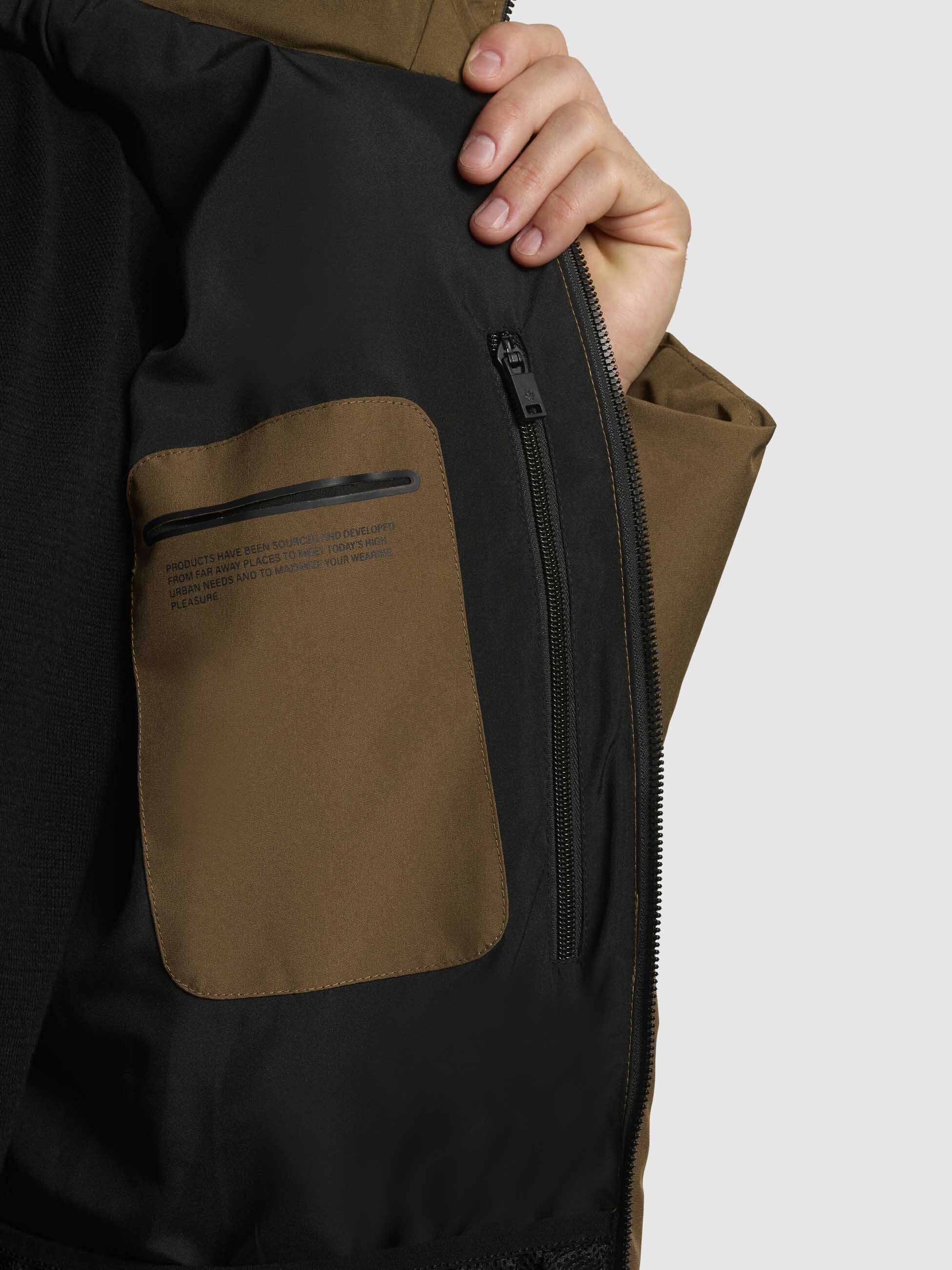 khujo-wesh2-damen-steppjacke-khaki image 8