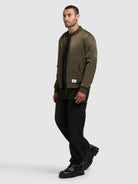 khujo-jacke-adon-forest-green-damen-bomberjacke-bergangsjacke image 2