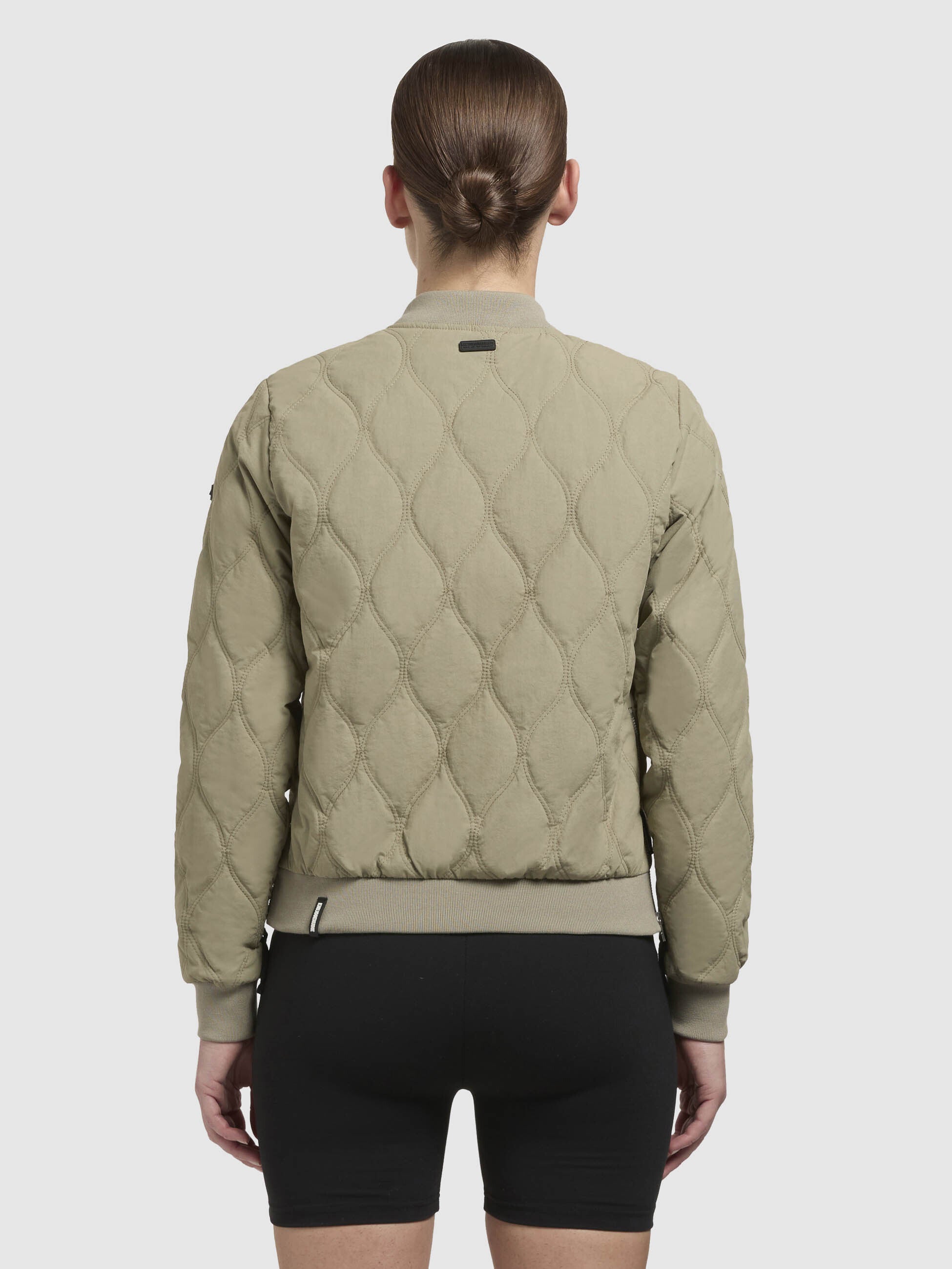 khujo-jacke-feen-damen-bomber-steppjacke-in-blassgr-n image 3