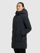 khujo-jacke-tilla-port-blue-wattierte-damen-winterjacke-regular-fit image 5
