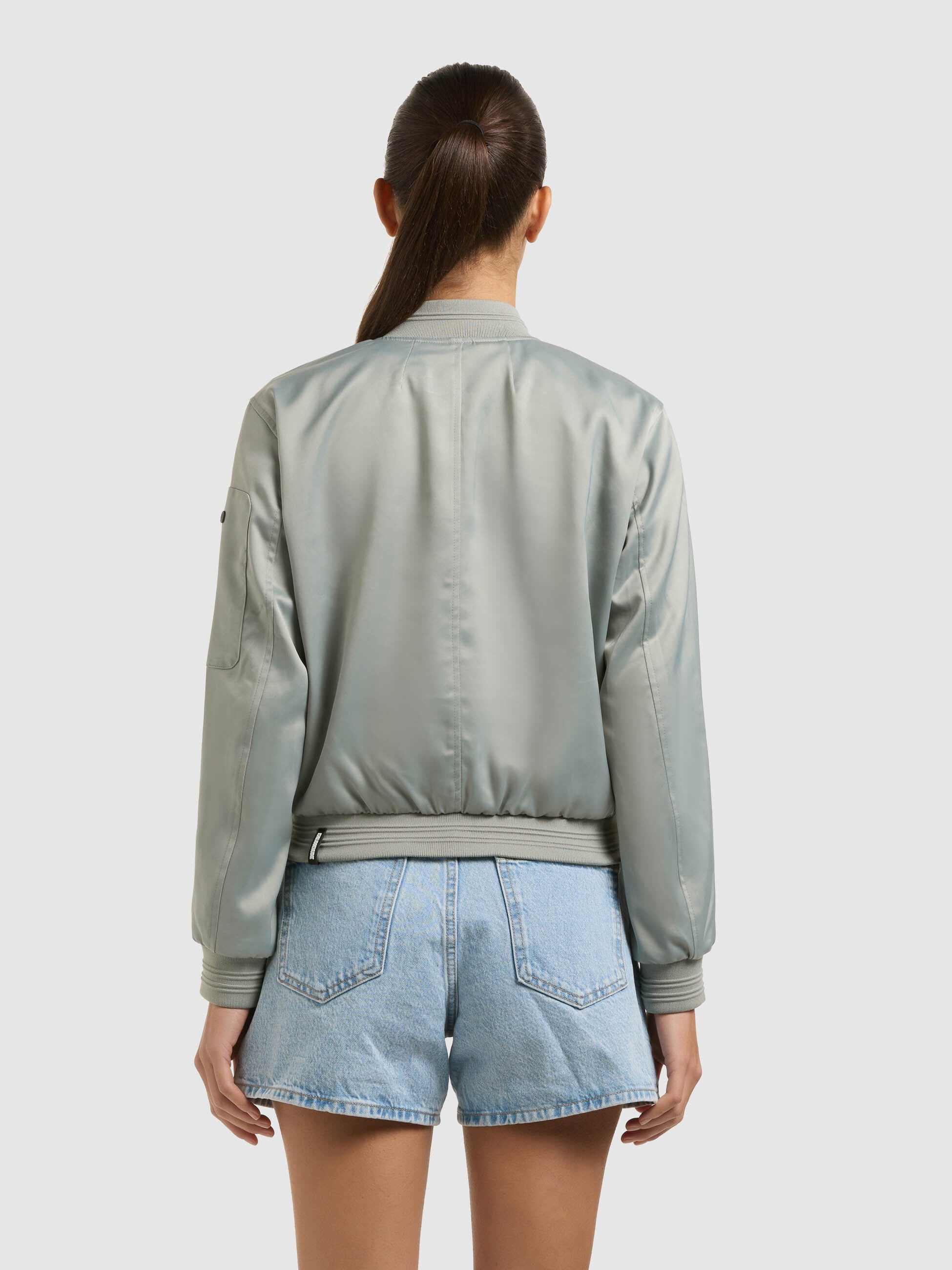 khujo-jacke-tami-cloud-green-bomberjacke-f-r-damen image 3