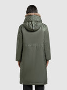 khujo-coat-oliva-sage-green-wintermantel-damen-mit-abnehmbarem-kunstfell image 3
