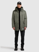 khujo-coat-pakpao-sage-green-damen-parka-loose-fit-mit-kapuze image 2