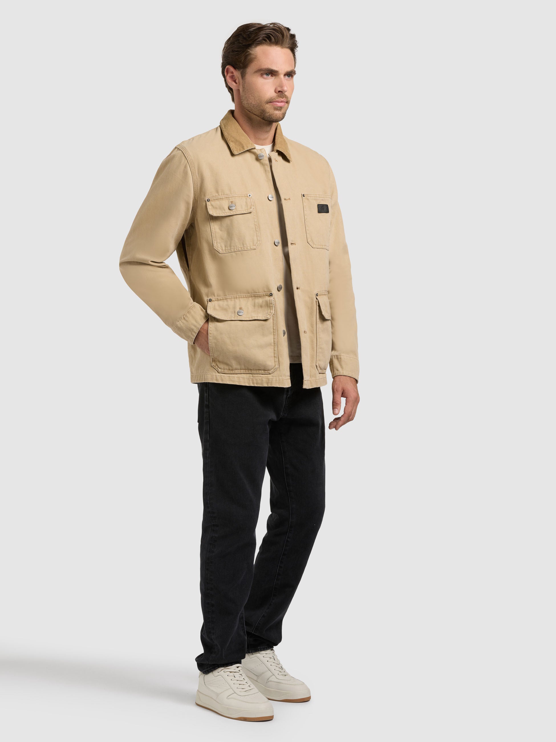 khujo-jacke-nuhh-beige-fieldjacket image 6