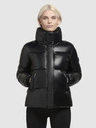 khujo-jacke-ewa-schwarz-steppjacke-loose-fit image 4
