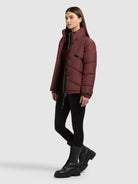 khujo-jacket-evande-moscato-red-winterjacke-mit-abnehmbarer-kapuze image 2
