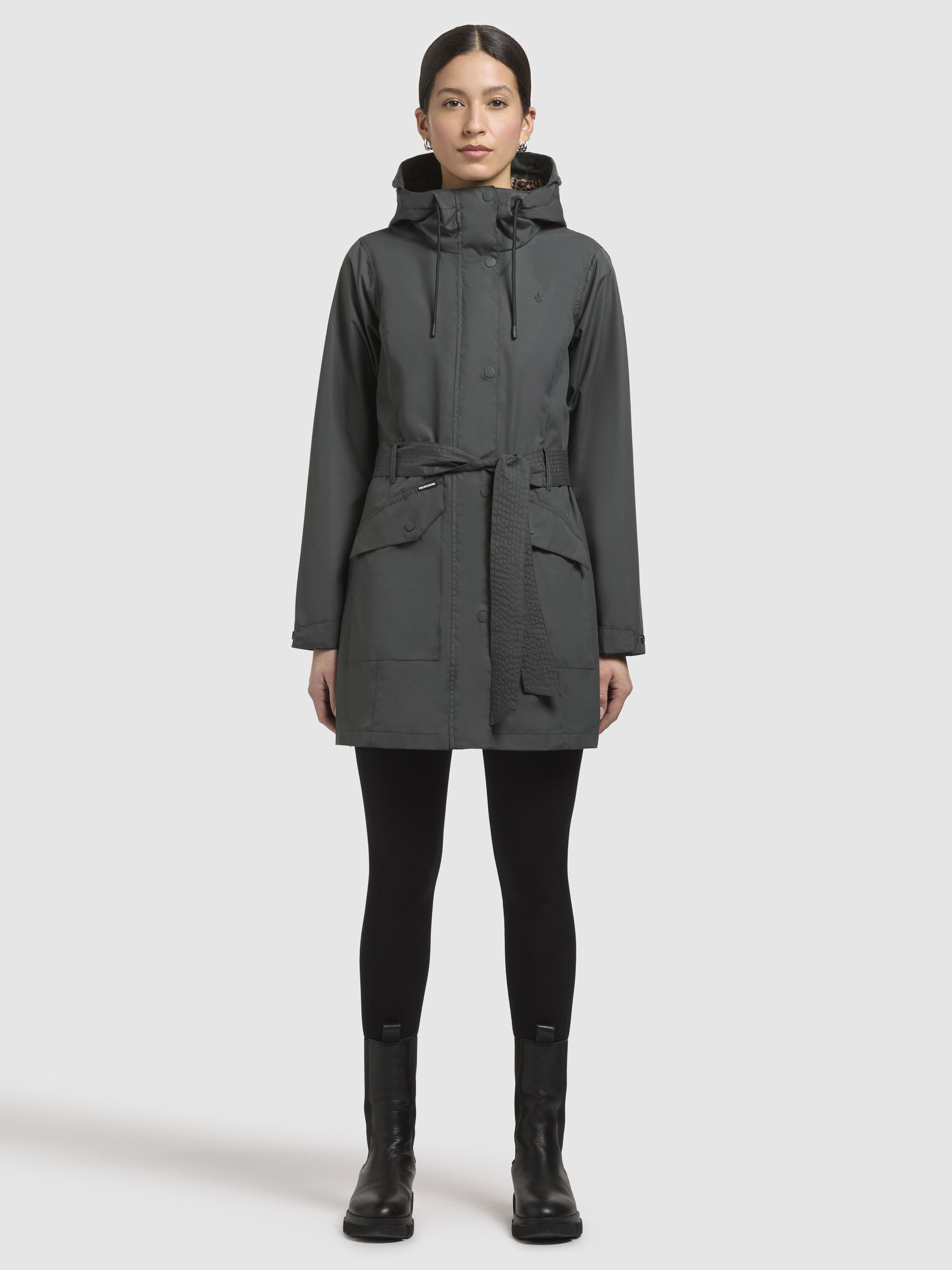 khujo-jacke-mosti-damen-sommerparka-blaugrau image 6