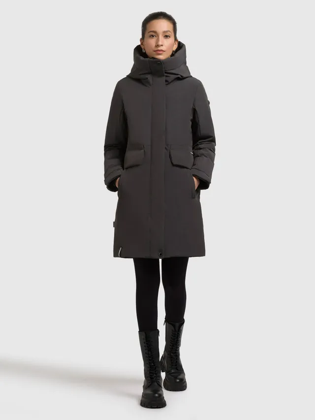 khujo-mantel-sina-wintermantel-winter-grey-damen image 1