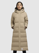 khujo-mayla2-sand-coat-damen-wadenlang-steppmantel image 4