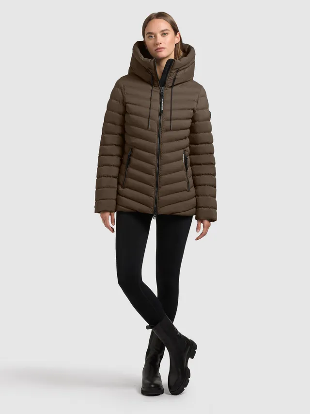 khujo-pace2-damen-steppjacke-h-ftlang-dunkelgr-n image 1