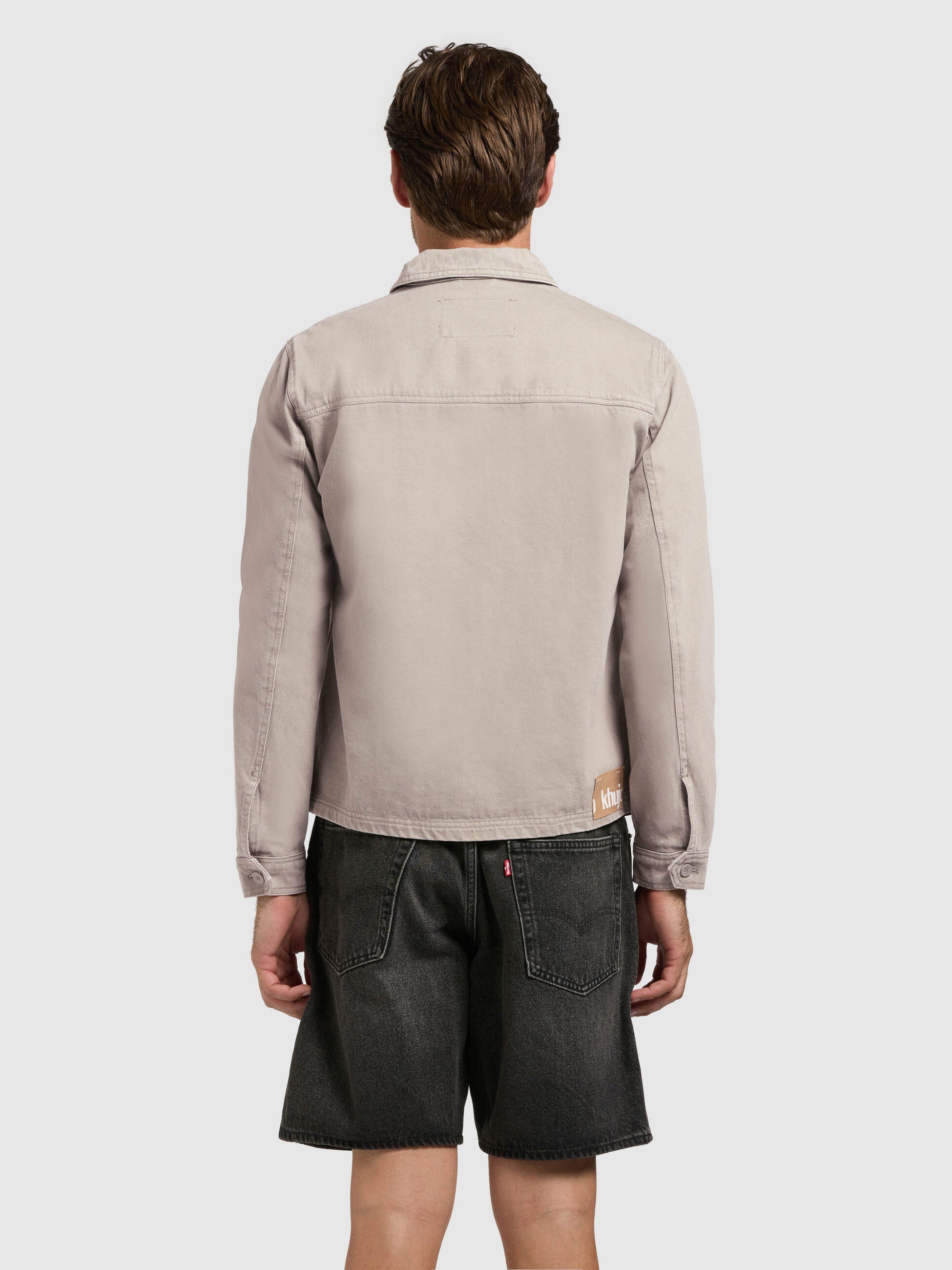 khujo-jacke-reilly-greige-damen-jeansjacke-aus-baumwoll-denim image 3