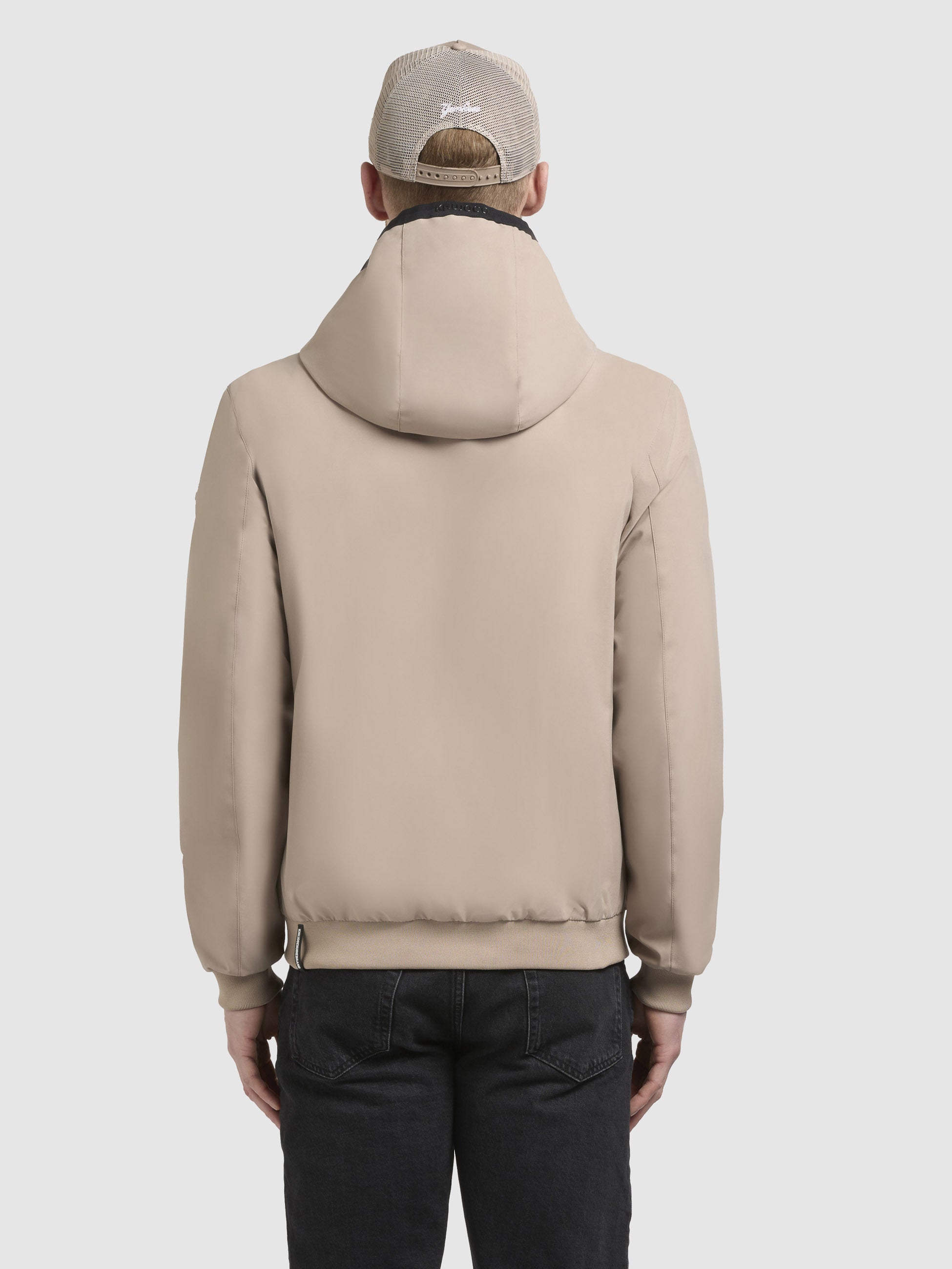 khujo-larm-jacke-beige-kapuzenjacke-regular-fit-h-ftlang image 3