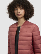 khujo-jacke-aude-rust-red-h-ftlange-steppjacke-im-slim-fit image 7
