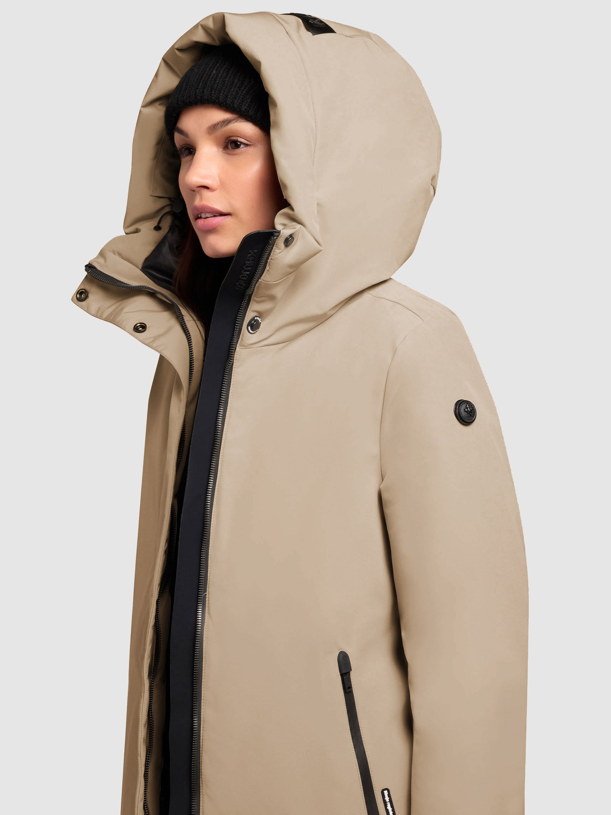 khujo-mantel-nellen-beige-damen-wintermantel-knielang image 7