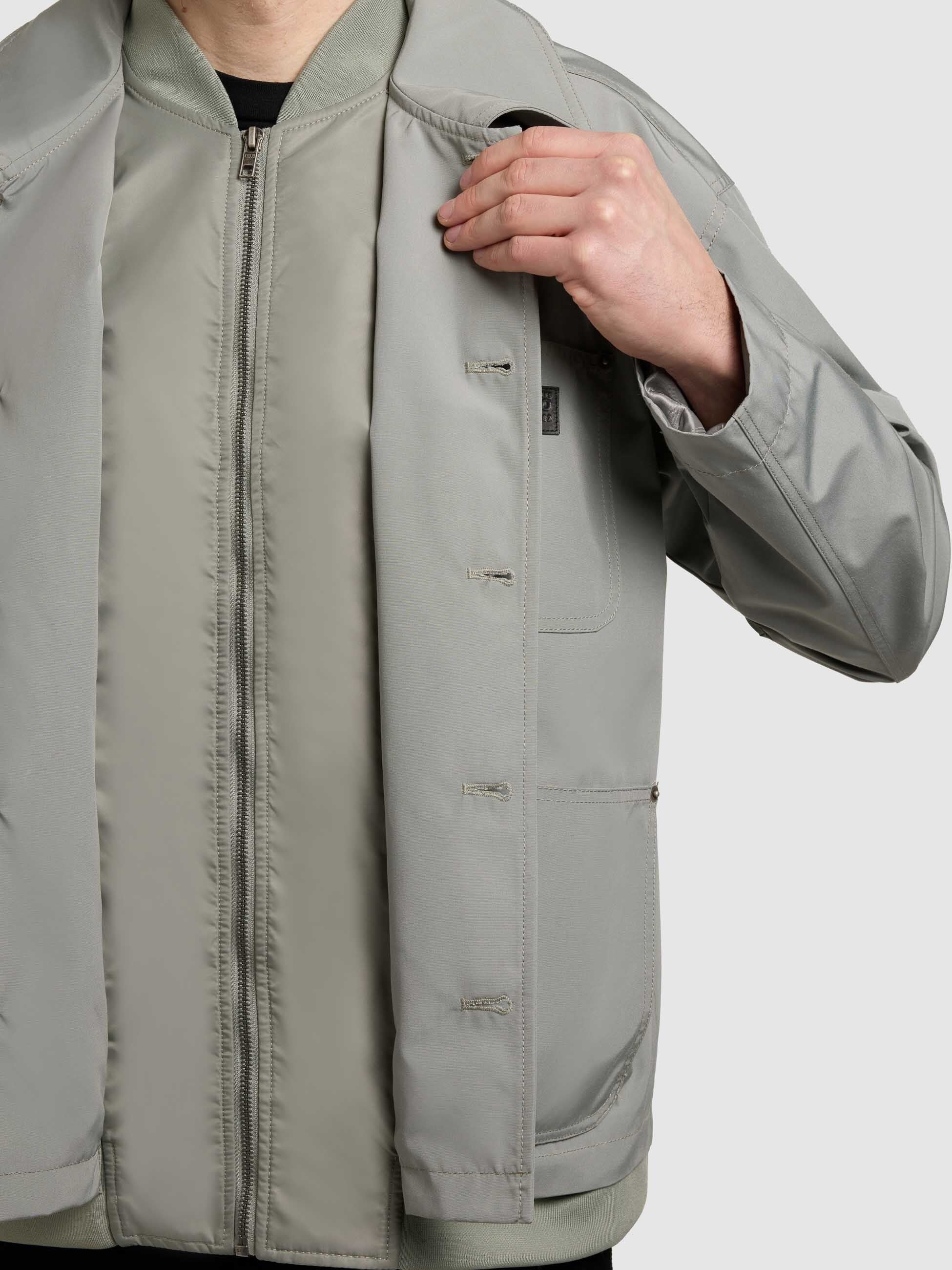 khujo-jacke-raise-cloud-green-herren-fieldjacke-regular-fit-mit-cargo-taschen image 7