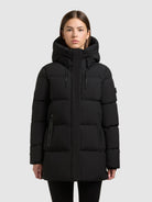 khujo-drown-matt-damen-winterjacke-schwarz-matt image 4