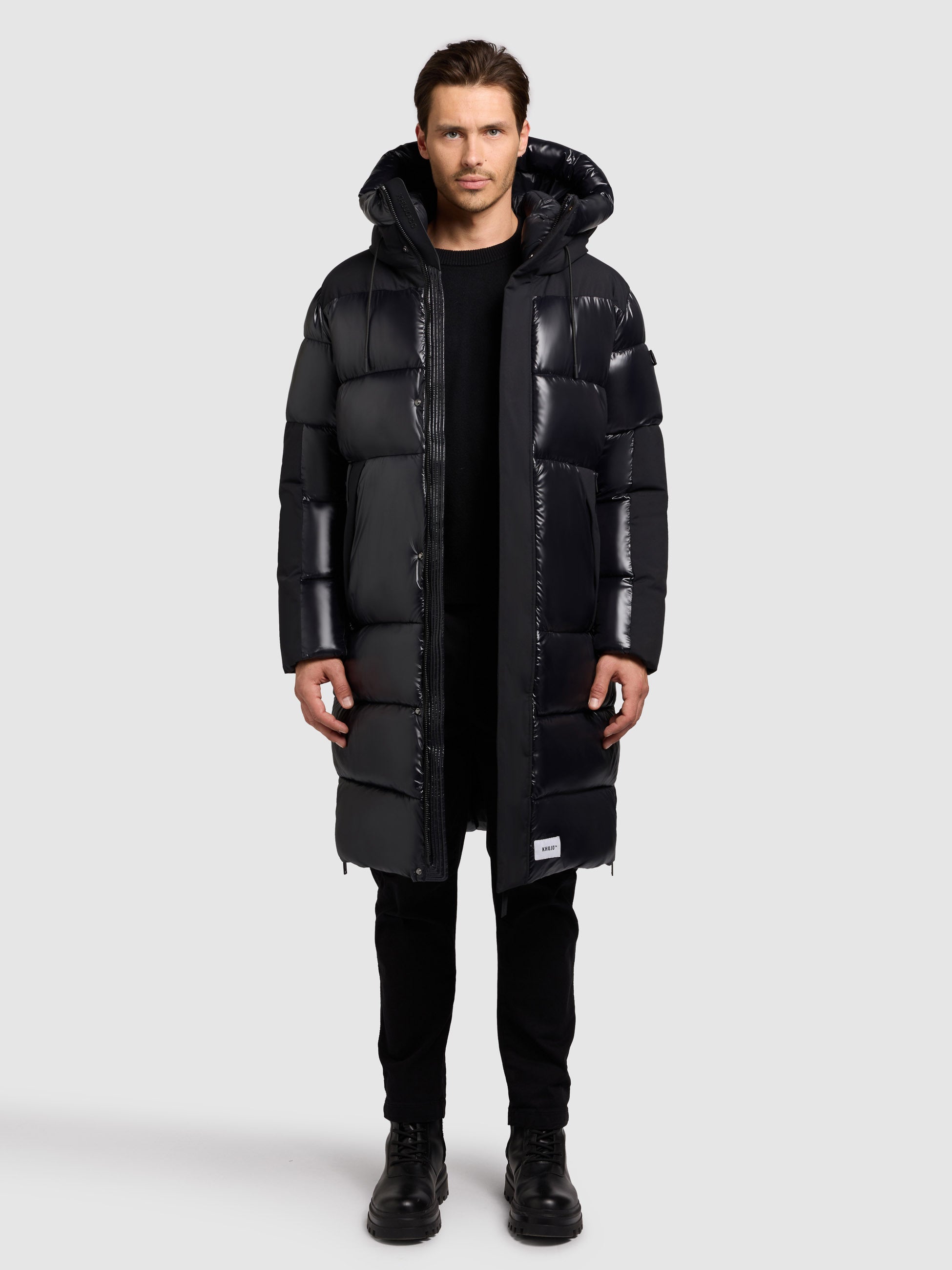 khujo-mantel-ogir-black-steppmantel-loose-fit-f-r-damen image 1
