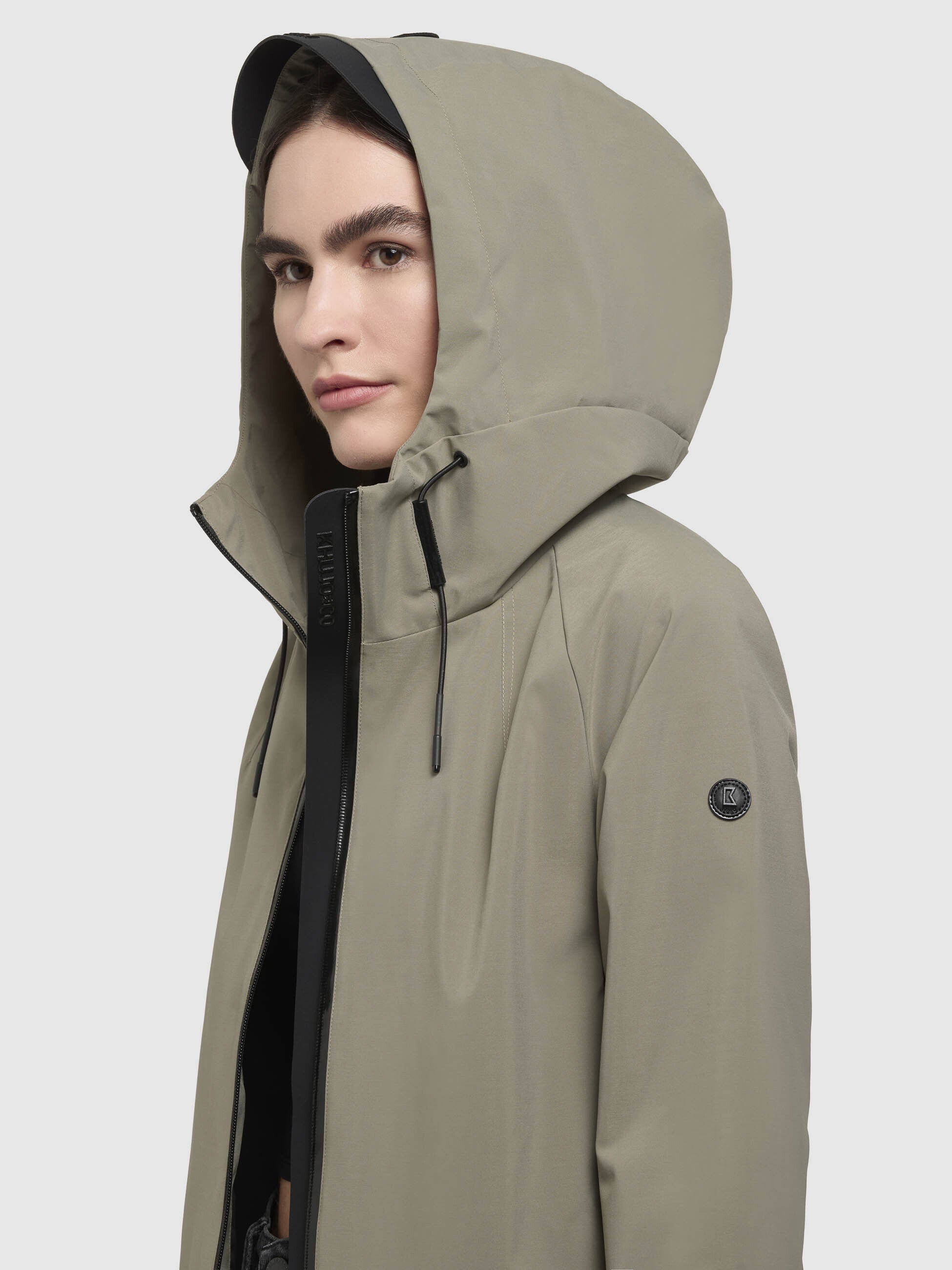 khujo-jacke-woom-graugr-n-regenjacke-f-r-damen image 7